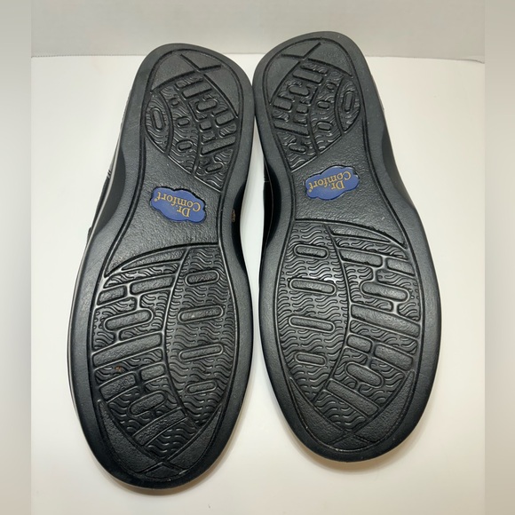 Dr Comfort Annie Black Velcro Shoe 8 1/2W Women’s Casual Diabetic Arthritis Shoe - Picture 5 of 11